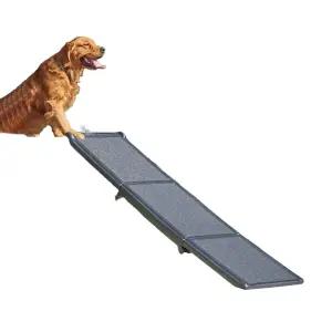 차량용 대형견 계단 승하차 차량 슬라이드 스텝 애견
