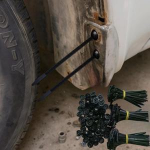 범용 나일론 케이블 버클 자동차 고정 클립 펜더 트렁크 엔진 가드 패널 와이어 관리