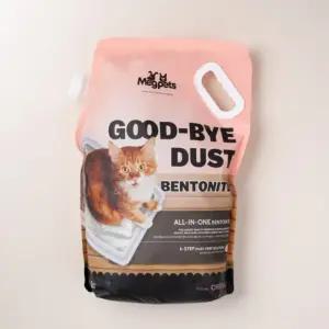 메그펫츠 굿바이 더스트 벤토나이트 고양이 모래 오리지널 6.3kg변기 용품 화장실 애묘