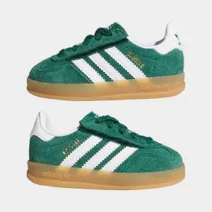 [아디다스키즈] IH9130 (130-160) 가젤 인도어 컴포터 클로저 엘라스틱 레이스 벨크로 스니커즈 HMDK