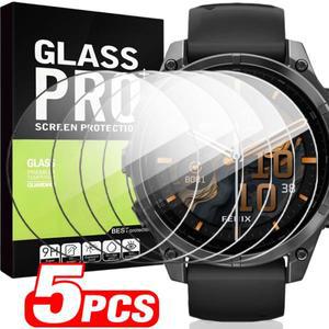 가민 페닉스 8 7 7s 7x 8Pro 7Pro용 9H 강화유리 스크린 보호 필름 43mm 51mm