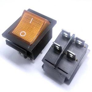래칭 로커 스위치 전원 I/O 4 핀 조명  16A 250VAC