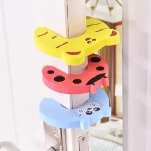 문쾅방지 문담힘 손끼임 방문 스토퍼 도어쿠션 보호패드 범퍼 충격