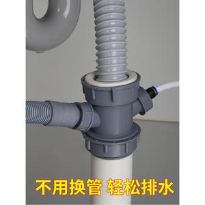 이음관 식기세척기 싱크대 정수기 주방 인터페이스 하수구 배수관 커넥터 단자