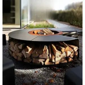 야외 마당 펜션 가마솥 팬션 흔들 대문 카페 벤치 테라스