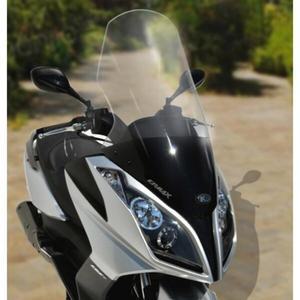 킴코 다운타운 125 실드 흰색 롱 300 윈드 스크린 오토바이 바이저