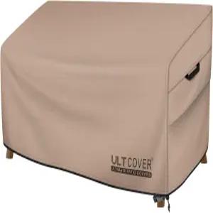 UltCOVER 파티오 가구 소파 커버 74W x 35D 35H 인치 방수 야외 3인승