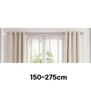 커튼 압축봉 특대형 길이조절 긴사이즈 큰발 스텐 커튼봉 욕실문 창문 무타공