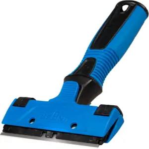 웅거 프로페셔널 연결 및 청소 4인치 다용도 스크래퍼 창문 유리 바닥 스크래핑 도구 용품 제거 껌 스티커