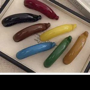 [콩심팥심](지앤지)AMI 반달 데일리 긴머리 바나나핀 클래식 포