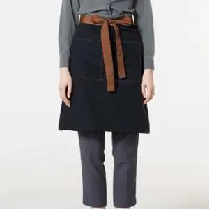 [무료배송] 블랙2번 70x60 허리 앞치마 식당 하프앞치마 반앞치마