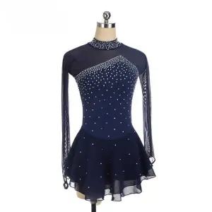 피겨복 발레 스케이팅 의상 피겨 무대 대회복