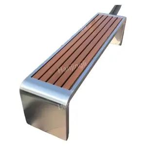 야외 공원 테라스 학교 버스정류장 카페 광장 철제 스텐레스 합성목 방부목 긴 휴게용 벤치