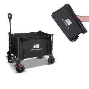 소형 접이식 웨건 카트 캠핑 초경량 미니 블랙 상품