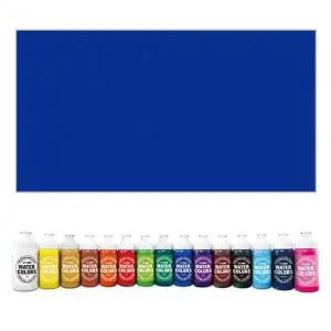 [셀러에이드]종이나라 비비드 수채화물감 220ml 코발트블루 통(1개입) 고체수채