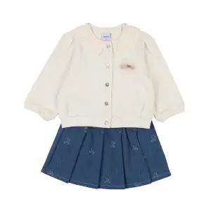 [압소바] [백일/돌/조카선물] (아기외출복) 봄나들이 오슬로 가디건 상하복 (A1121213)