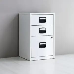 책상서랍장 잠금장치 서류 개인 보관함 3단 서랍장