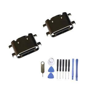 2Pcs 팩 Onn 태블릿용 C형 충전기 포트 커넥터 부품 교체 100003561 100003562 8인치