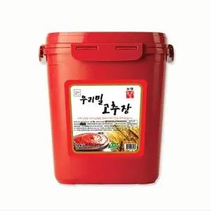 국산밀 100 한국 우리밀 농협 우리밀 고추장 14kg