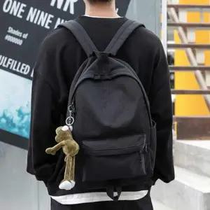 남녀공용 무지 캐주얼 백팩 학생 책가방 출근가방 WEC908C