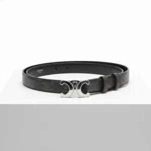 [셀린느]25FW TRIOMPHE BELT IN CANVAS 45AKA2ACO 38SI 트리옹프 캔버스 벨트 815446