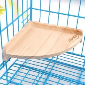 라이트우 버드 퍼치 코너 플랫폼 스탠드 선반 버디 잉꼬 코카티엘 코누레 코카투 ( )