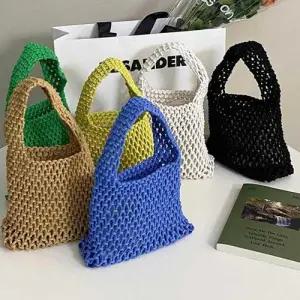 그물 미니 네트 토트백 여름 코디 패션가방 손가방 WEC9095