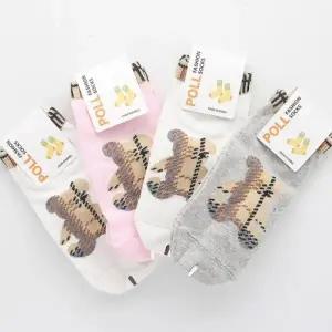 체크베어 아동 양말 5켤레