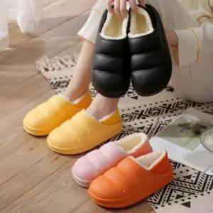 인기상품 겨울 커플슬리퍼 여성용 털안감 초경량 방수 슬리퍼6컬러 [WFKBKJT_260108]