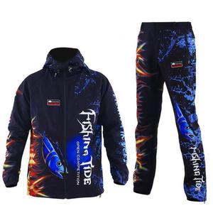 낚시 집업 유니폼 세트 3계절 런커 상의 단체복 3XL 선상 바지 루어 티셔츠