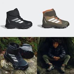 [아디다스키즈 판교] JR4189 JR4188 아디다스 테렉스 스노우 (170-240) 클라이마웜 겨울 방수부츠 HPKK