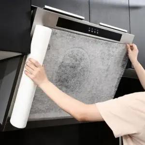주방 가스렌지 후드필터 후드커버 난연 후드망 기름때제거 대용량 필터 가림막 교체 10M