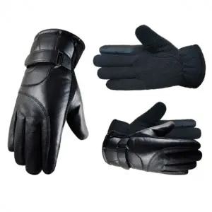 남성 가죽 양털장갑 오토바이장갑 스마트폰장갑