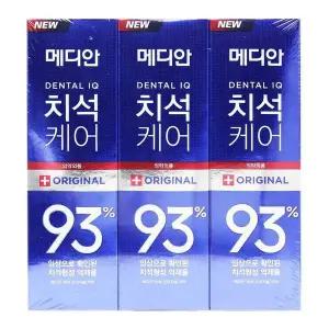[셀러에이드]3개 120g 치아 메디안치약 치약