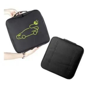 현이몰 키밍 전기차 충전 케이블 가방 보관 파우치 정사각형 전기차충전기가방 보관가방 수납케이스 수납백
