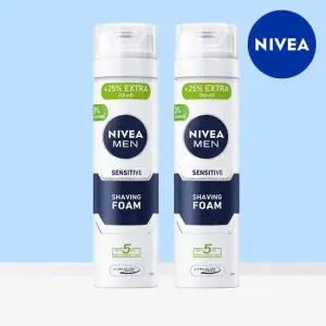 니베아 맨 센서티브 쉐이빙 폼 250ml 2개