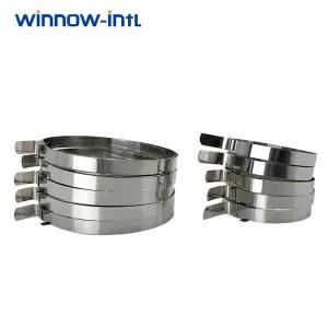 등속조인트 100개 - 소형대형 밴드 ？ CV 조인트 부트 클램프 키트 자동 밴딩 차량용 수리용