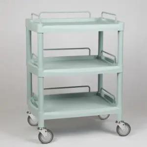 [열린세상] 다용도 병원 드레싱 3단 가드레일 이동카트 Y-201F