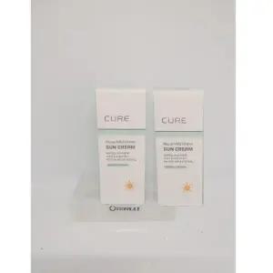 김정문알로에 라센스 로에 큐어 아쿠아 마일드 그린 선크림 40ml 1+1 총2개