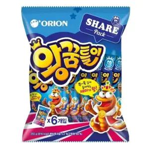 왕꿈틀이 오리온 255gx6개