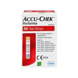 아큐첵 퍼포마 혈당 시험지 50매 스트랩 체크지 스틱 당뇨 검사지 혈당지