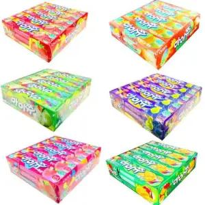 마이쮸6종 딸기+멜론+포도+사과+피치+애플망고(1곽씩)