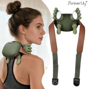 목마사지베게 바이오닉 핑거 목 마사지기 베개 어깨 슈아츠 경추