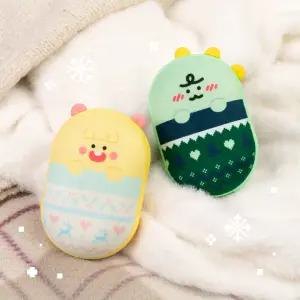 니니즈 이불쏙 양면발열 손난로 보조배터리 5000mAh 조약돌 미니 손난로/기내반입 가능/KC인증완료