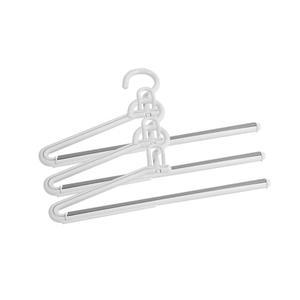 창신리빙 릴레이 바지걸이3P/옷걸이 연결바지걸이 3단옷걸이