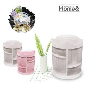 홈앤아이 화장품정리대/360회전형