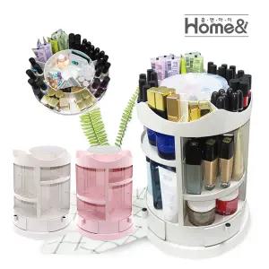 홈앤아이 화장품정리대/다용도정리함/360도회전형