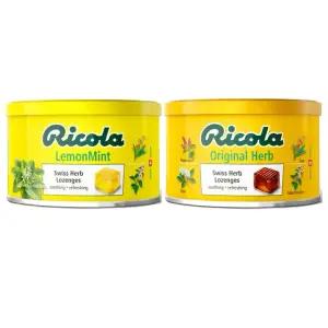 리콜라 스위스 레몬민트 오리지날 허브 캔디 100g