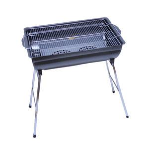 사각 스텐드 그릴 (대) / 바베큐 그릴 4-6인용 접이식 야외 캠핑 숯불 화로 불판