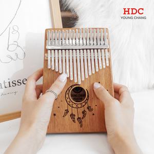 영창 취미용 교육용 17키 음계각인 마호가니 올솔리드 칼림바 YK200M
